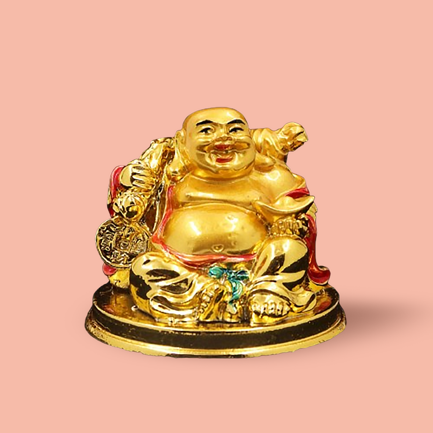 Happy Man Kuberar Statue