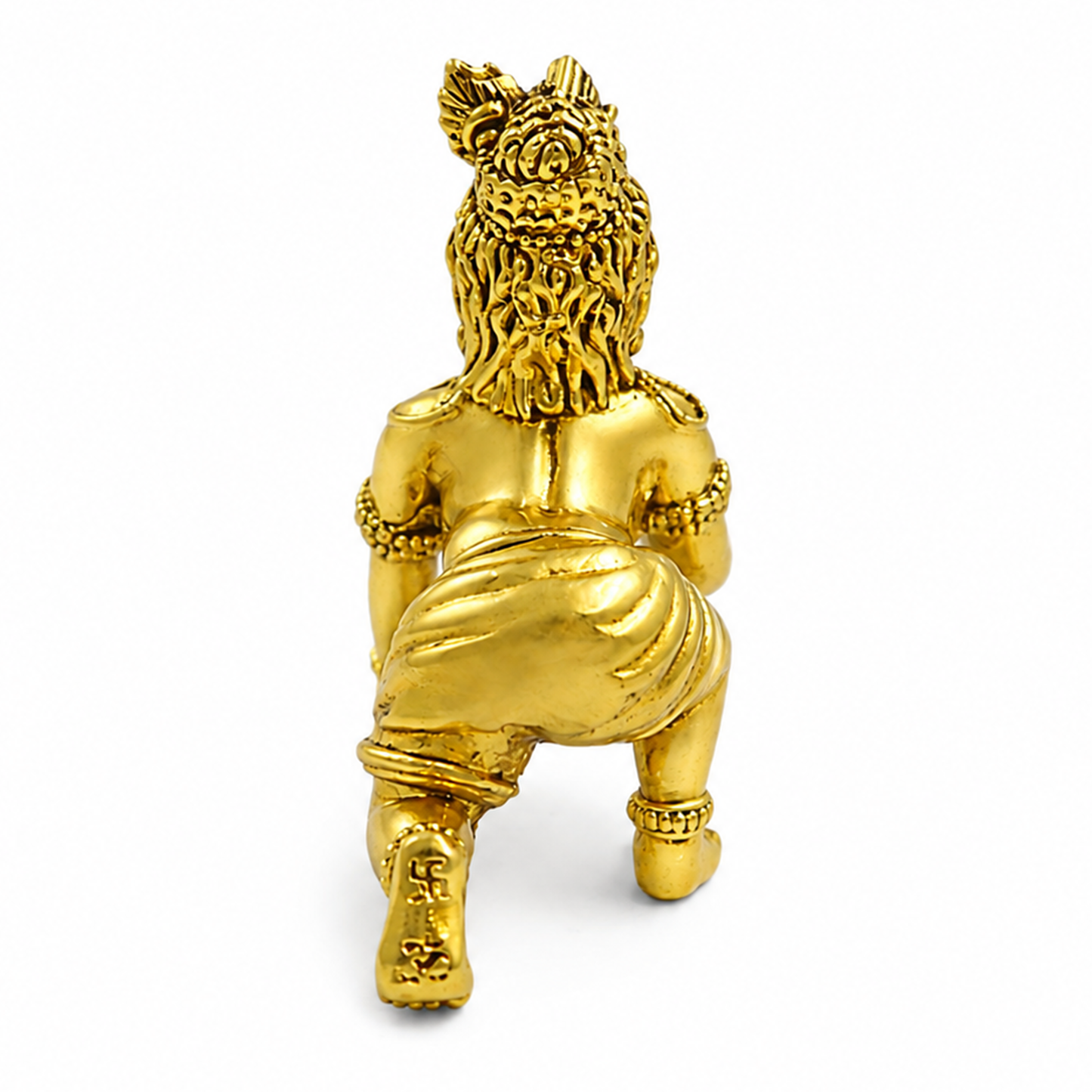 Miniature Brass Laddu Gopal /baby krishna Idol