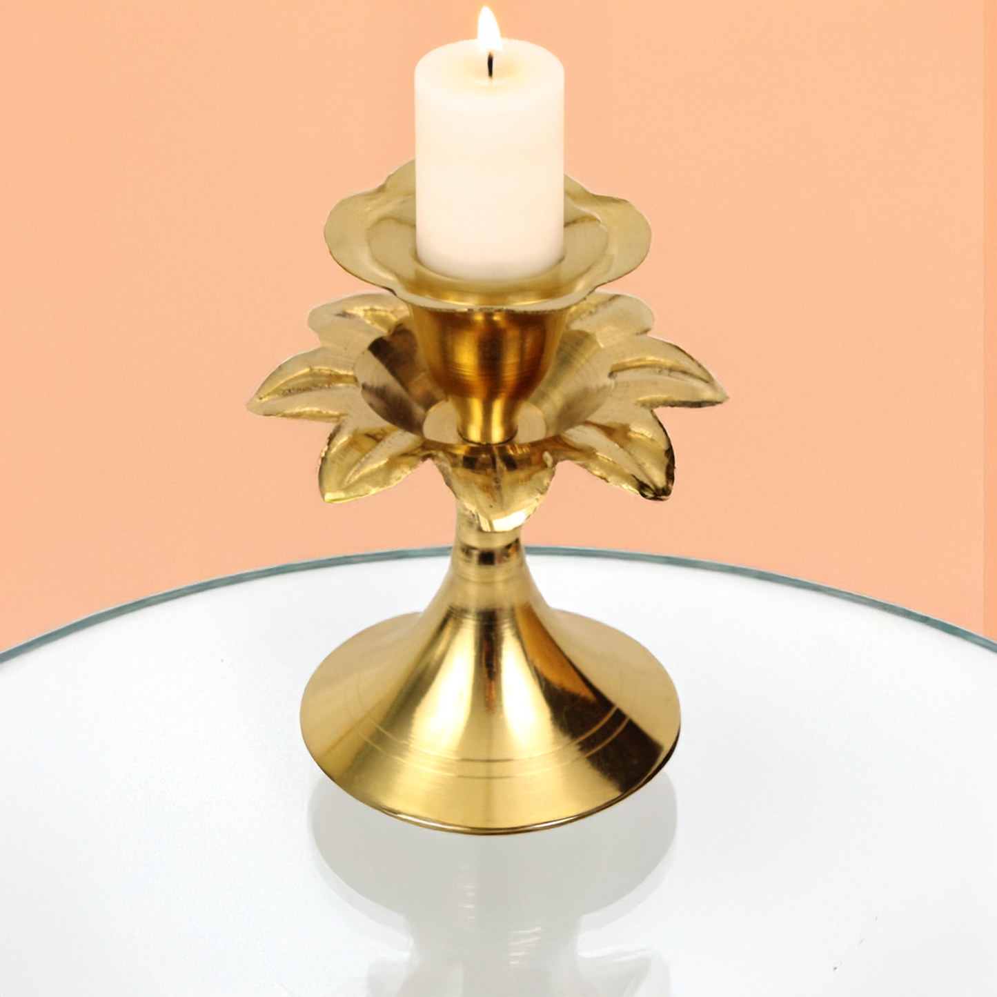 Candle Holder Stand Antique Set