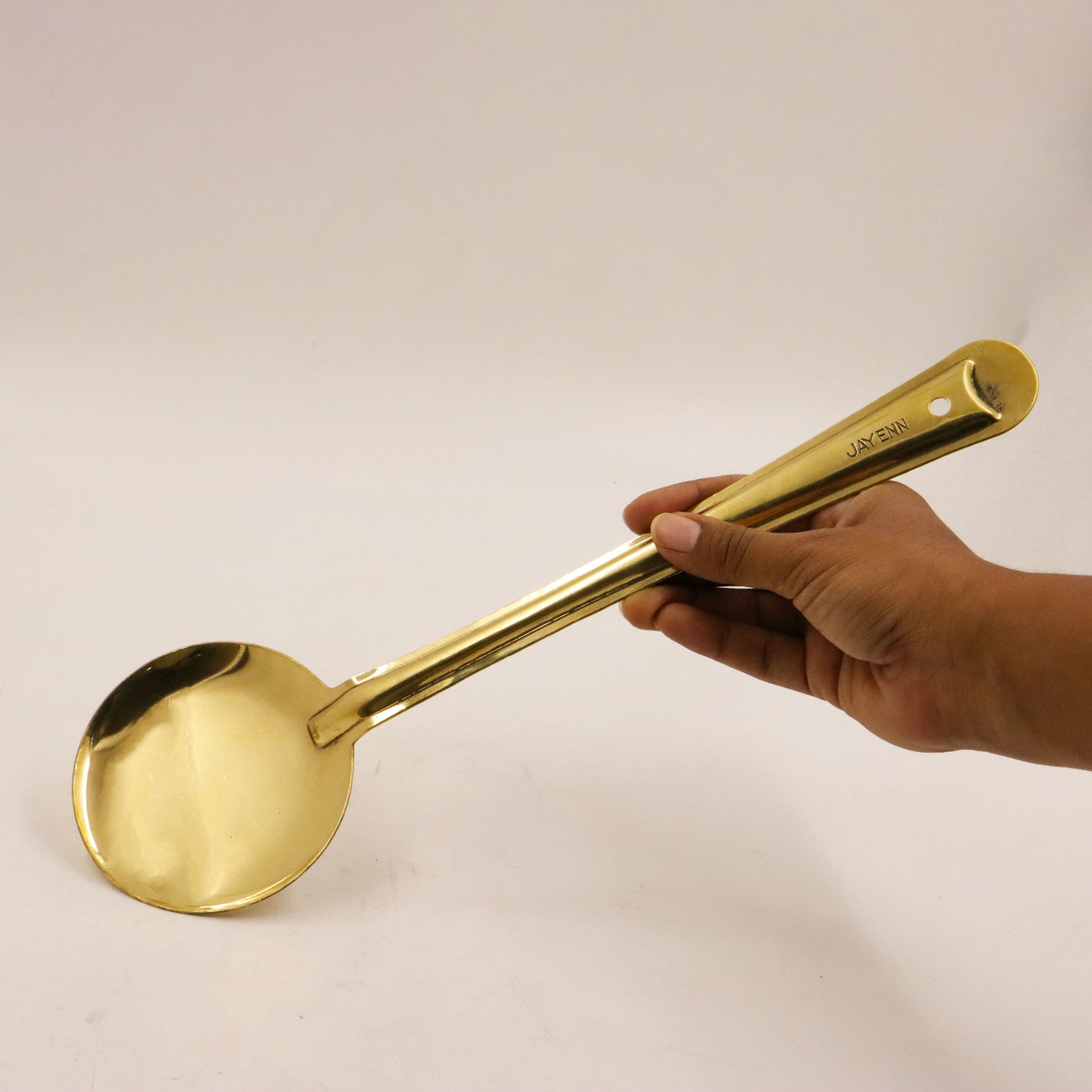 Brass Round Karandi (Saute Ladle)