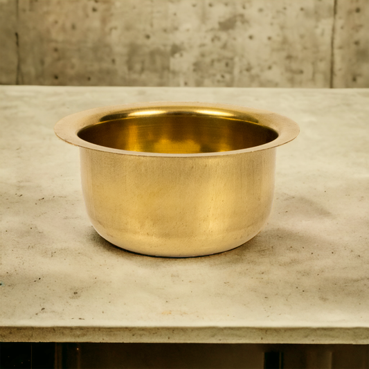 बहुउद्देशीय पीतल अभिषेकम कटोरा