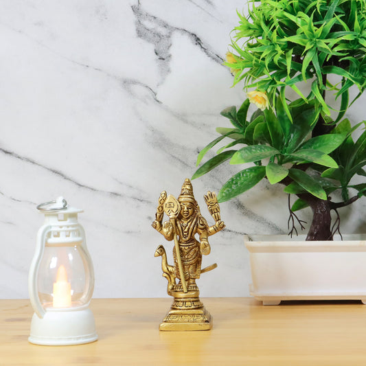 Brass Murugan Statue 4inch