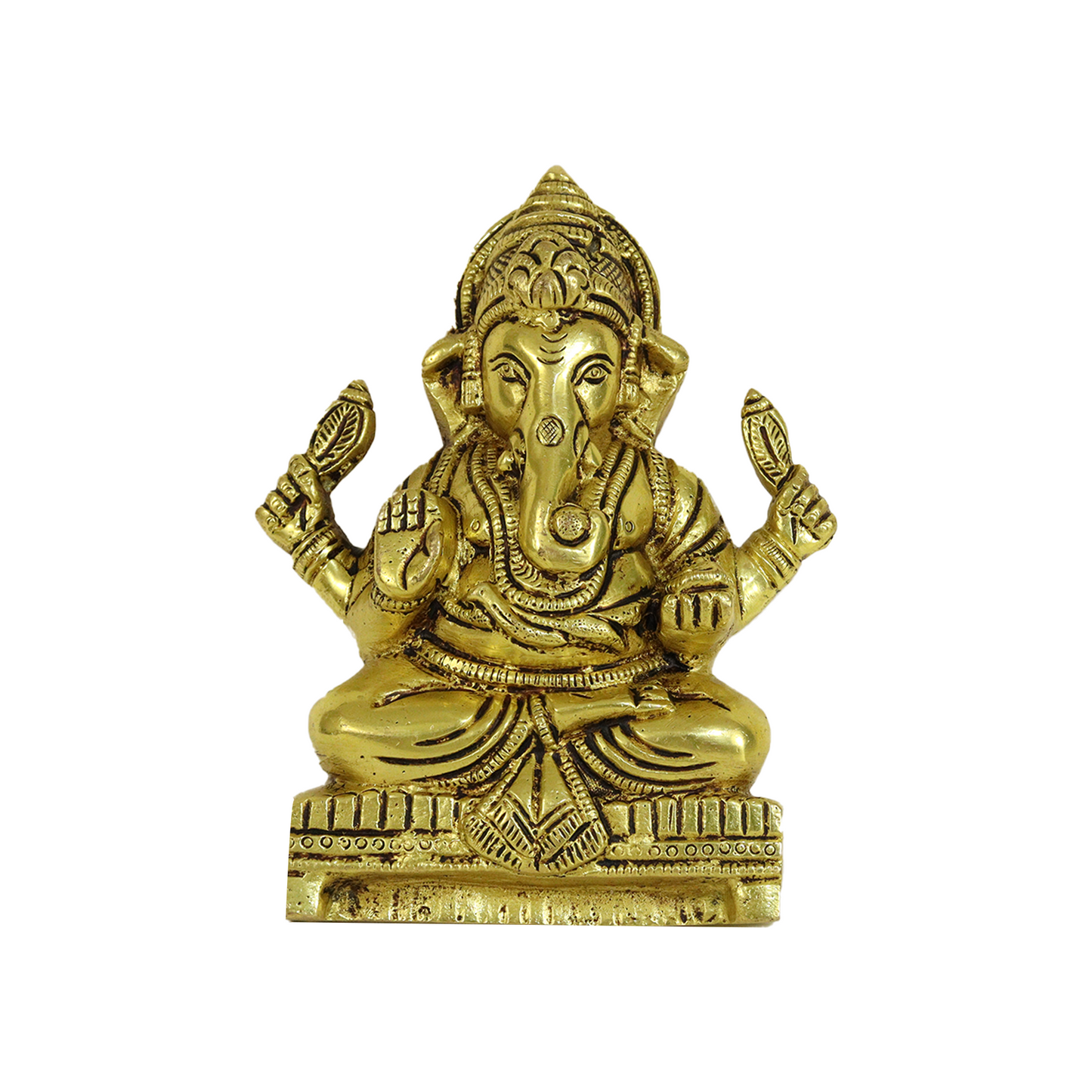 Brass Ganesh Wall Hanging