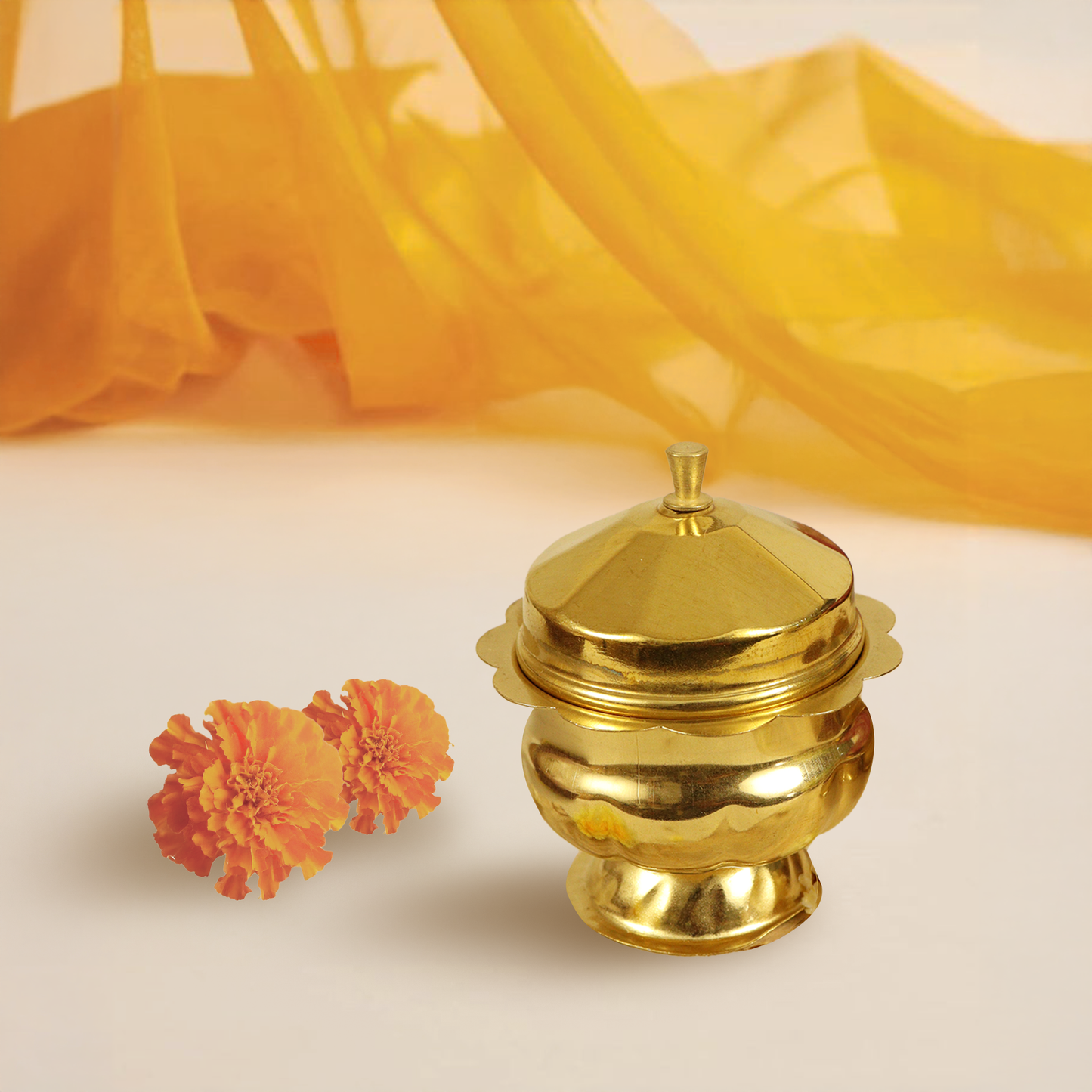 Tiptop Bulged Kumkum Holder