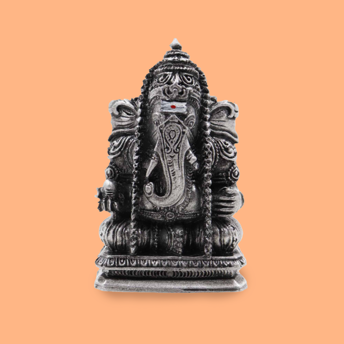 Fiber Resibn Vinayagar Silver