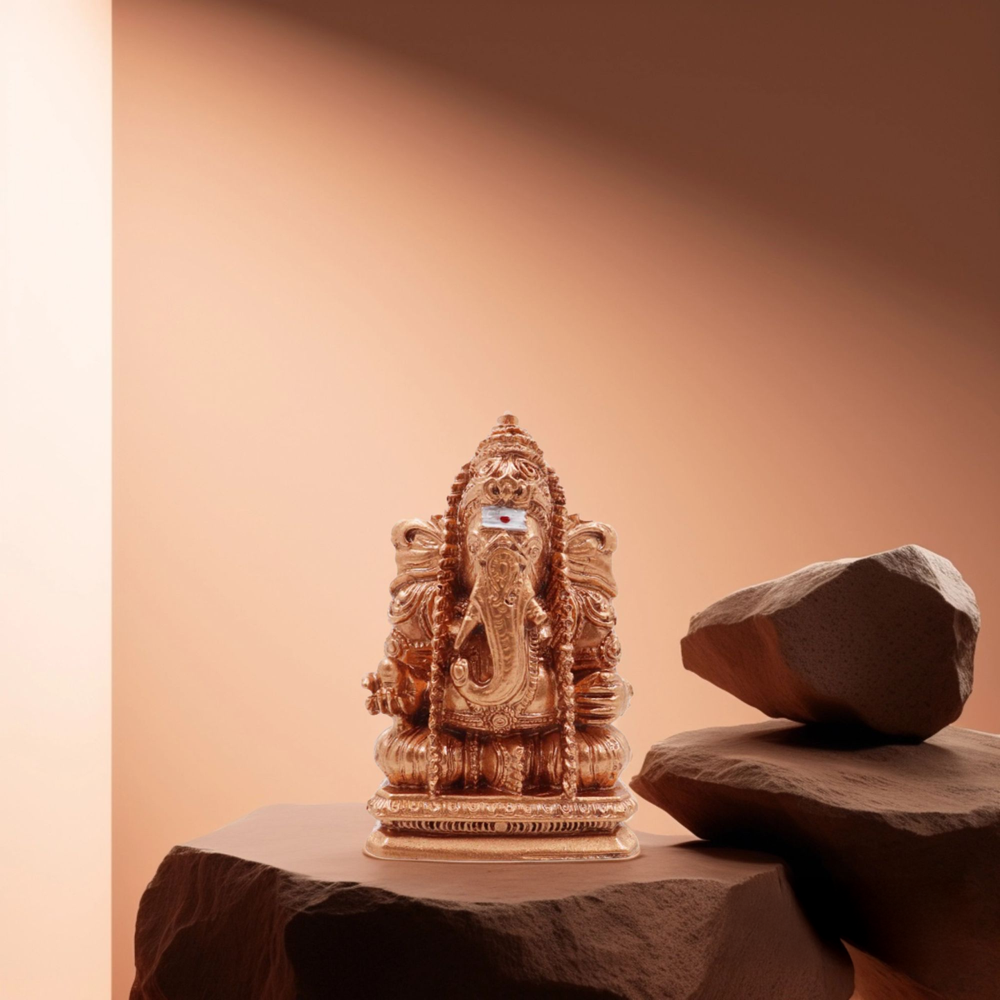 Fiber resin Vinayagar copper