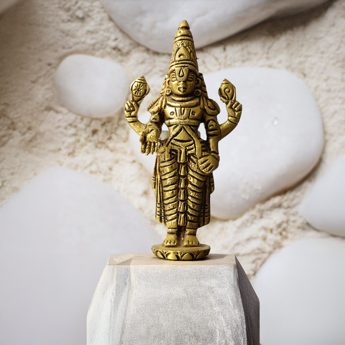 Brass Balaji Perumal Statue