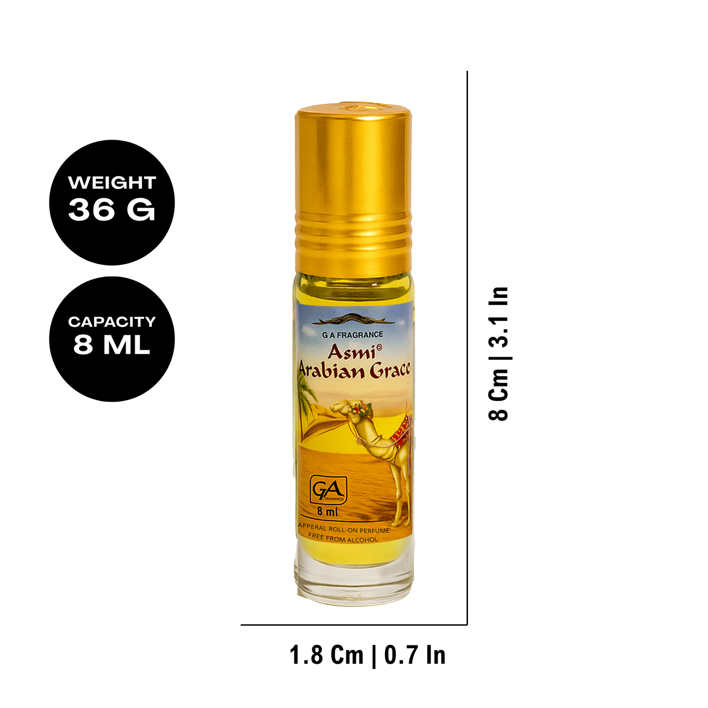 Javadhu Roll-On 8ml Arabian Gold