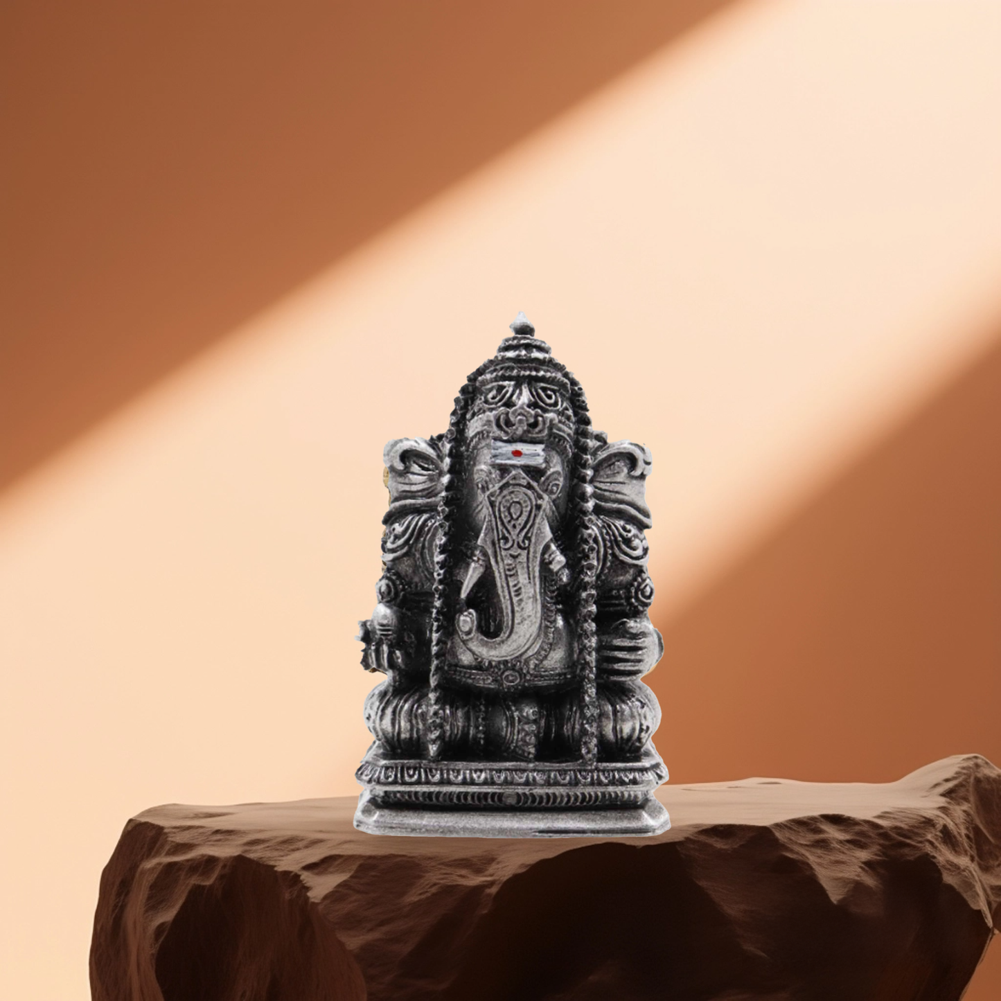Fiber Resibn Vinayagar Silver