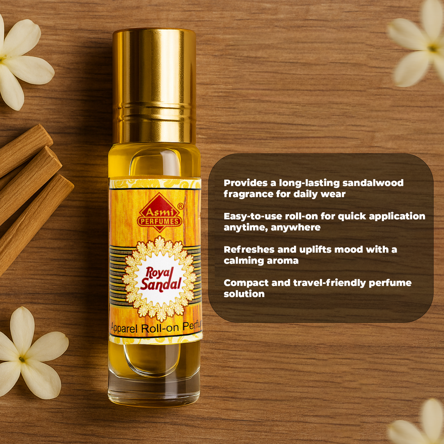Javadhu Roll on 8 ml Royal Sandal