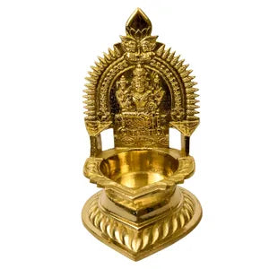 स्वर्ण पीतल का करुम्बु कामाची दीया