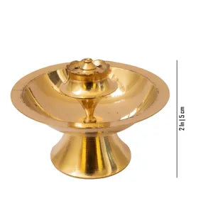 Brass Agarbatti Stand Cup