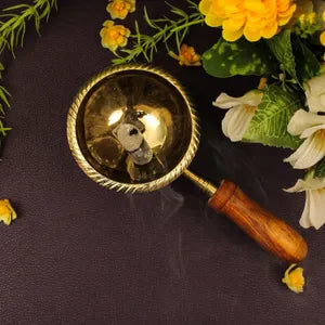 Gulab Karpoor Brass Diya