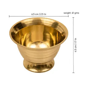 Brass Chandhan Bowl- Padam Payala Stand
