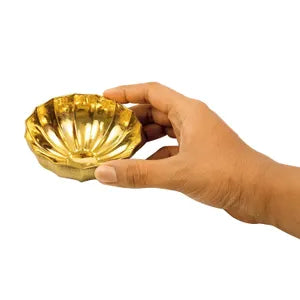 Brass Chandhan Bowl For Temple