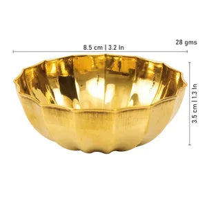 Brass Chandhan Bowl For Temple