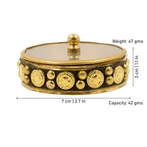 Transparent Acrylic Kumkum Box