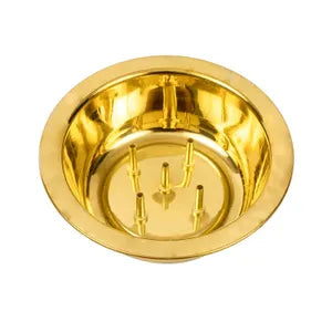 Brass Bathi Stand Holder