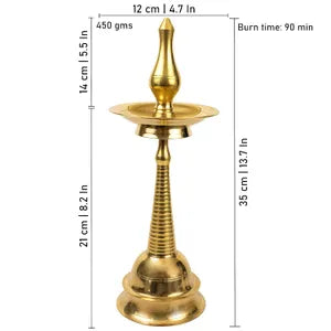Kerala Kuthu Brass Lamp