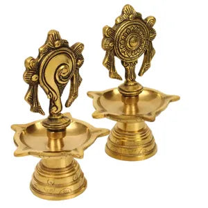 Shanku Chakra 5-Face Lamp