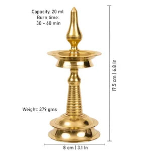 Kerala Nila Brass Diya