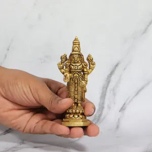 Brass Balaji Perumal Statue