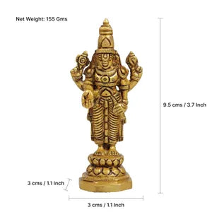 Brass Balaji Perumal Statue