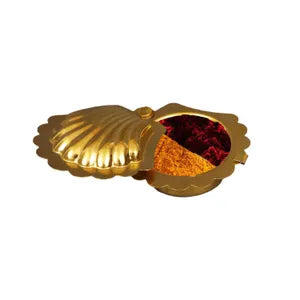 Peacock Design Kumkum Holder small