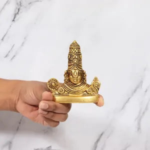 तिरुपति बालाजी पीतल प्रतिमा