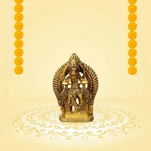 Hanuman Arch Brass Idol