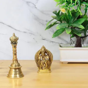 Hanuman Arch Brass Idol