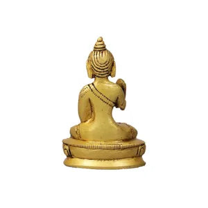 Brass Buddha Temple Idol