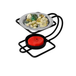 Black Dhoop Incense Stand