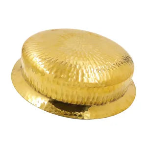 Brass Hammered Briyani Handi