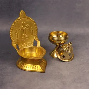Cross Akhand Diya