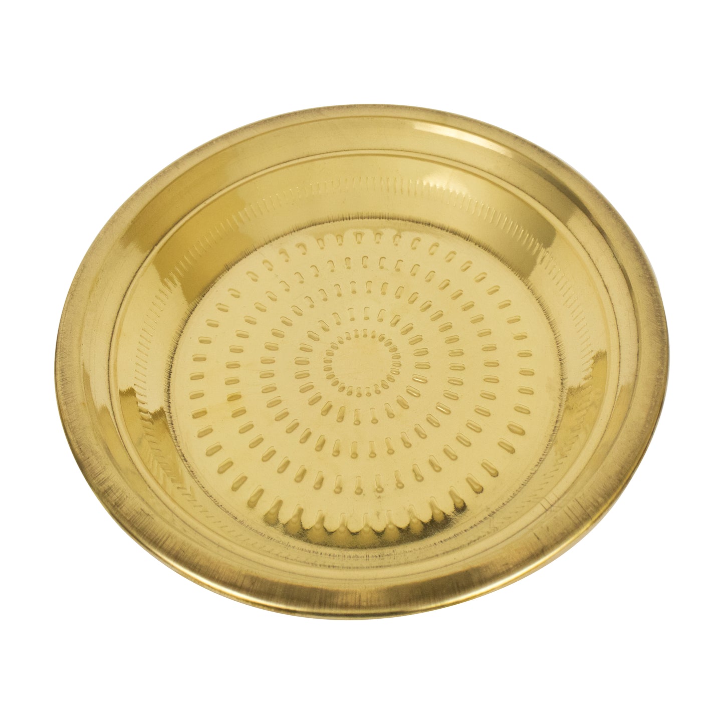 Brass Thambulam Thali Size-10 (Pital Tambul Paan Thali)