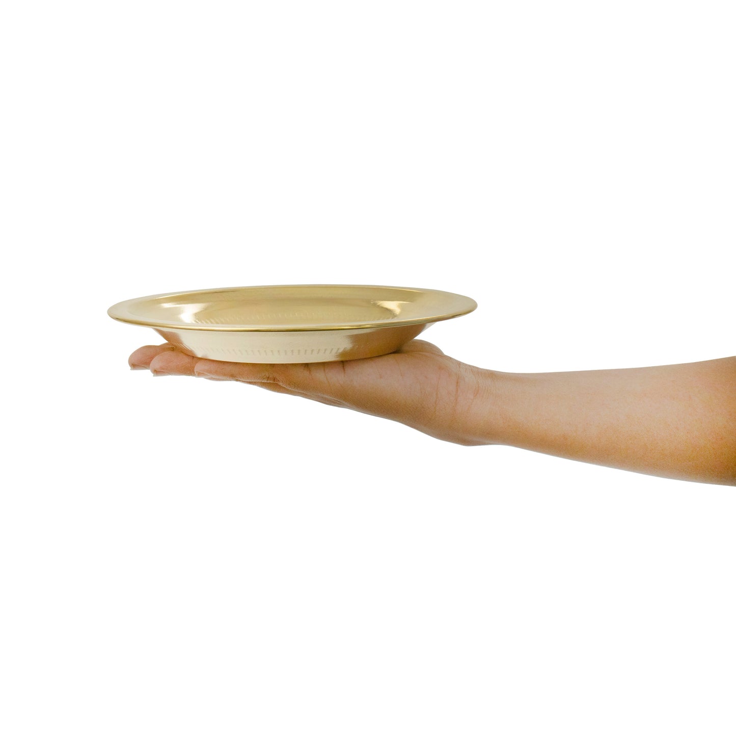 Brass Thambulam Thali Size-10 (Pital Tambul Paan Thali)