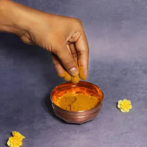 Copper Turmeric Bowl Decorative