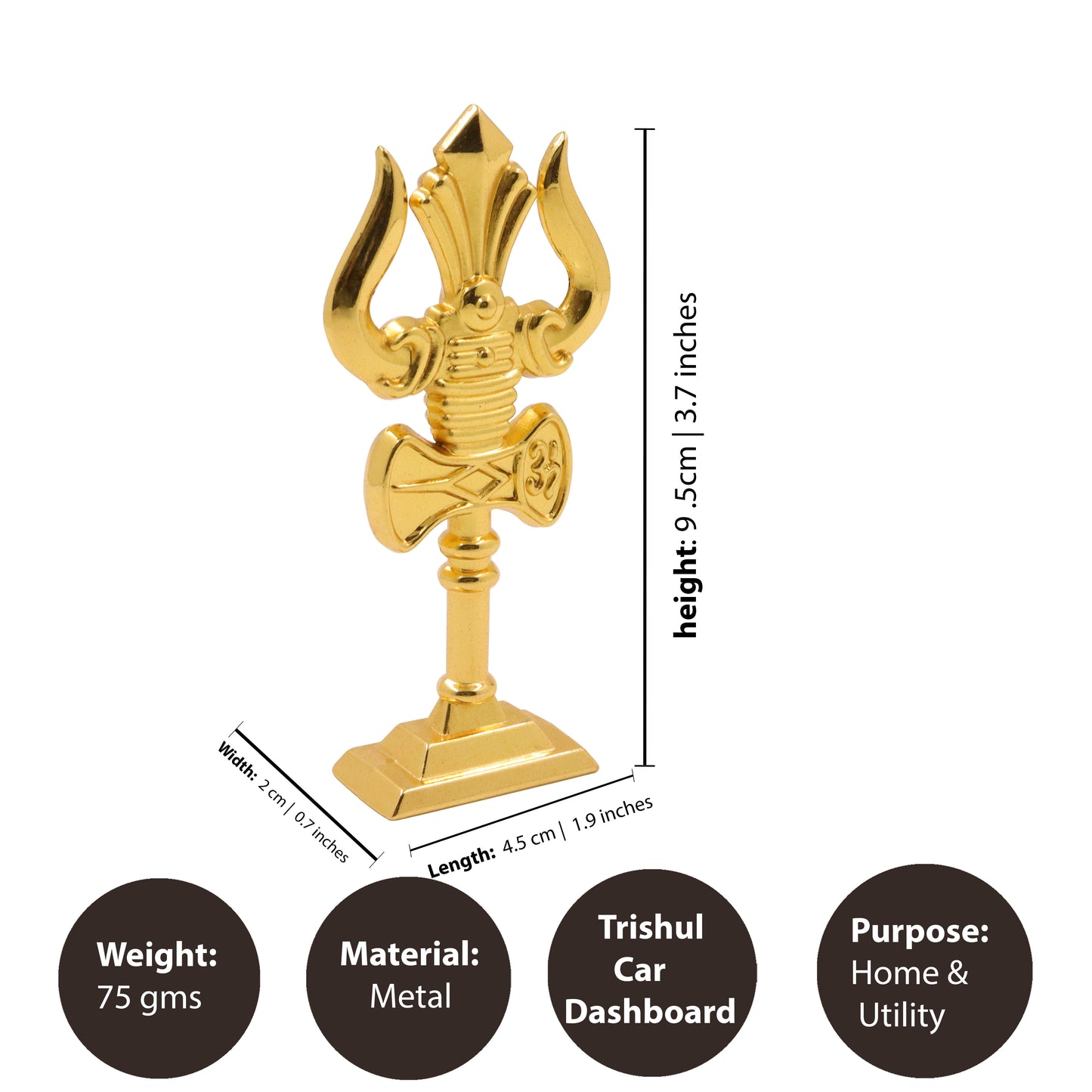 Car Dashboard Trishul