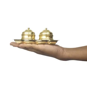 Rectangle 2 Leaf Holder Thali