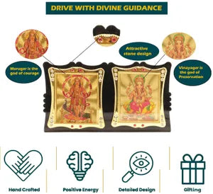 Double God Murugar Ganesh Dashboard Idol
