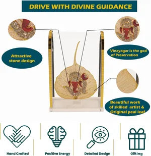 B-1 Ganesh Leaf Dashboard Idol