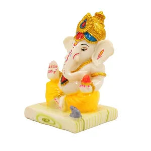 White Premium Resin Ganesha Statue