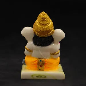 White Premium Resin Ganesha Statue