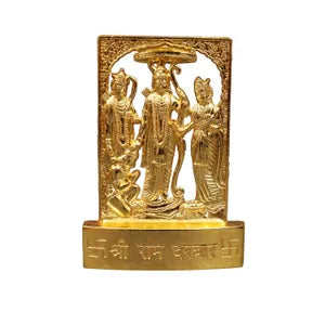Gold Plated Ram Statue