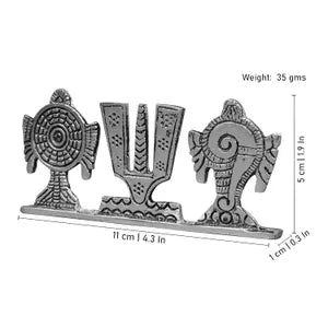 Silver Shangu Chakra Statue