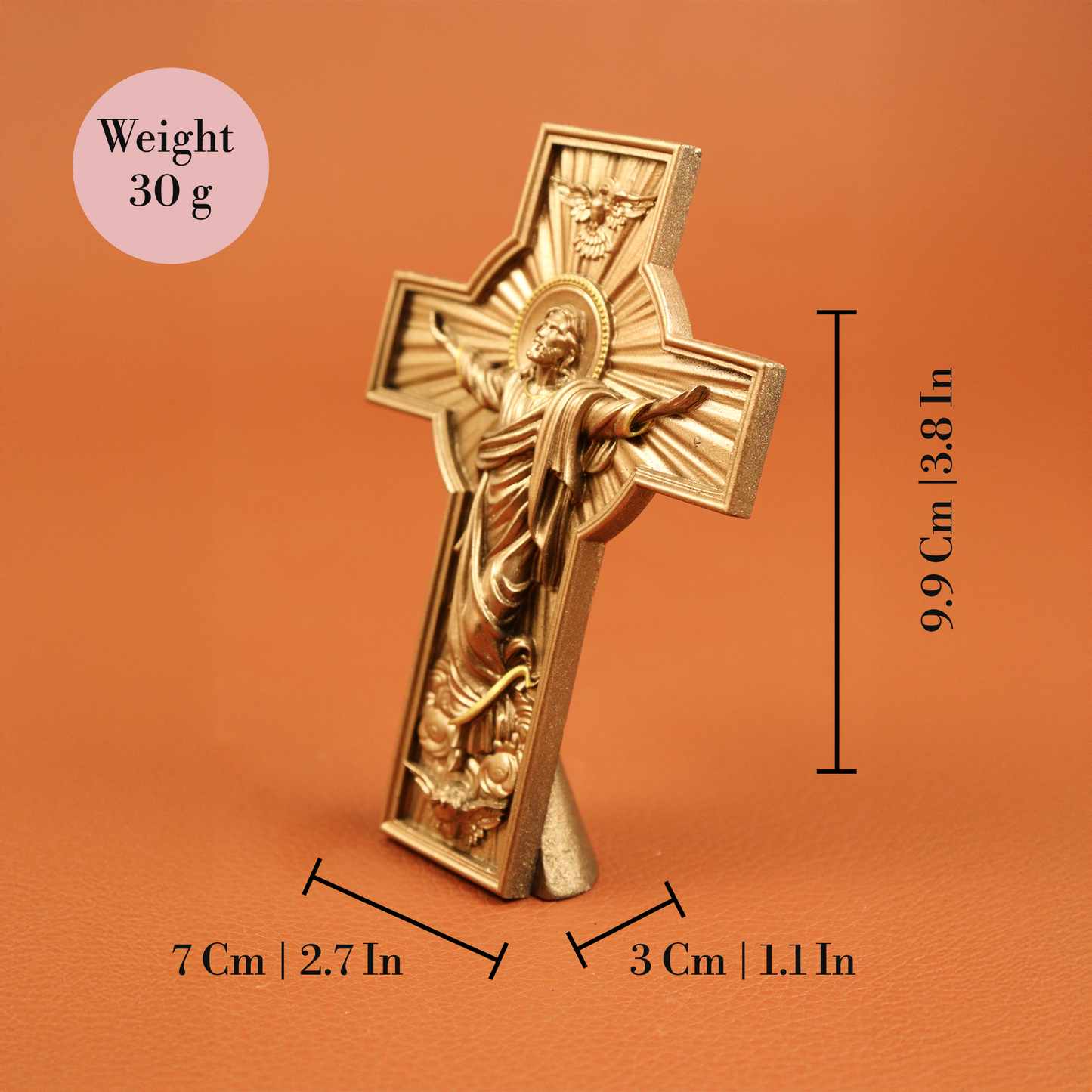 Jesus Cross (Gold) (Yesu Cross Sona)