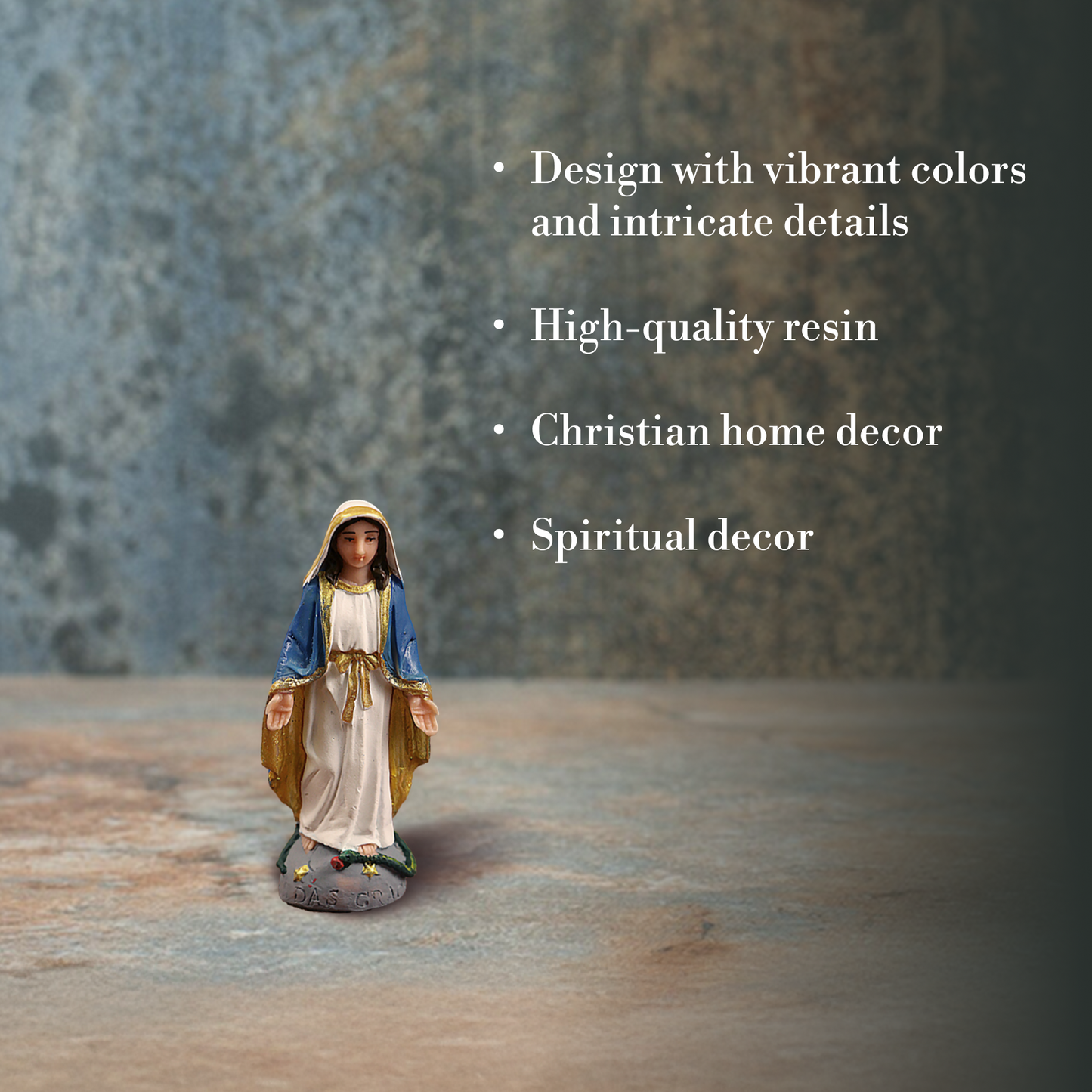 Mary Statue White (Mariyam Murti Safed)