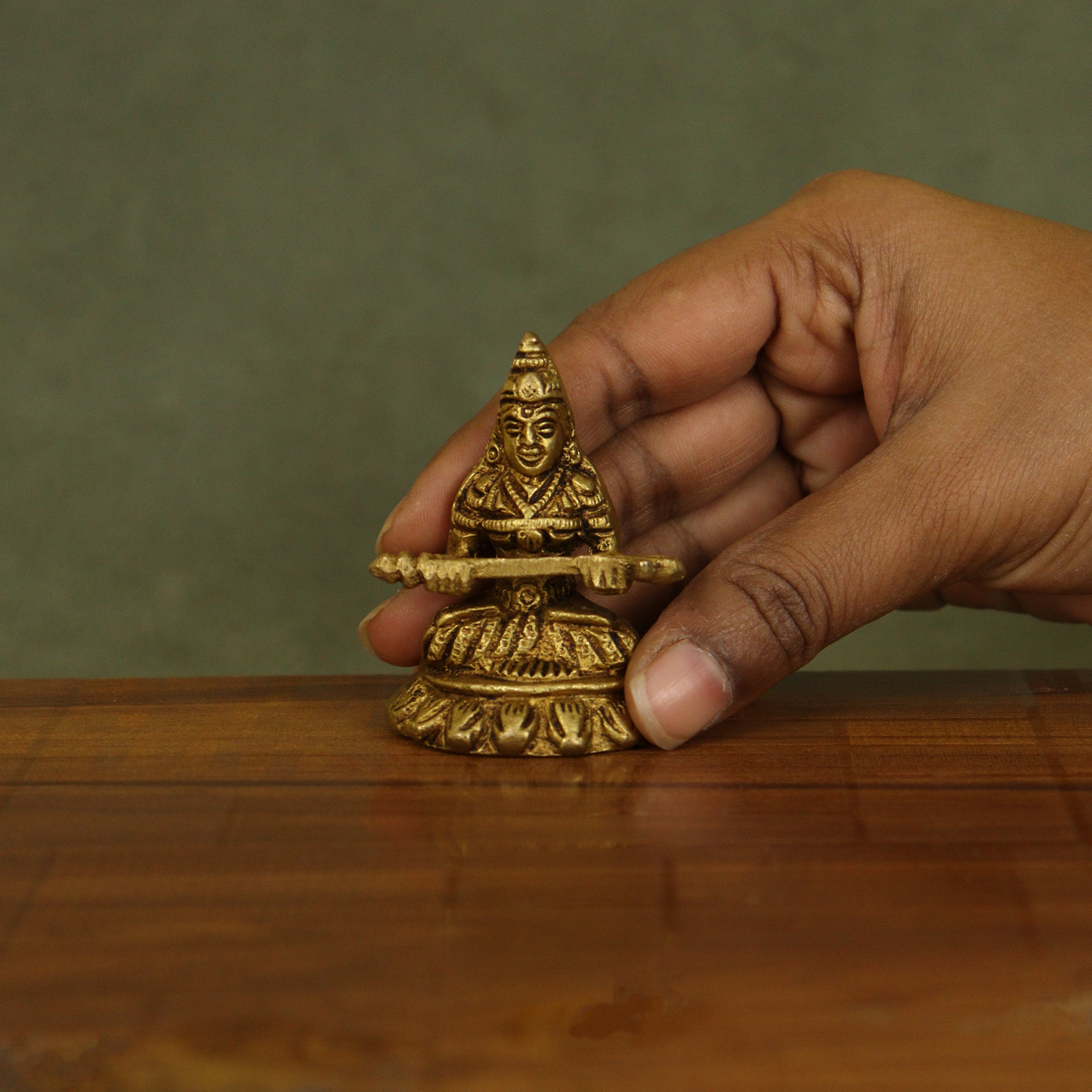 Brass Annapoorani Idol (Pital Annapurna Mata Murti)