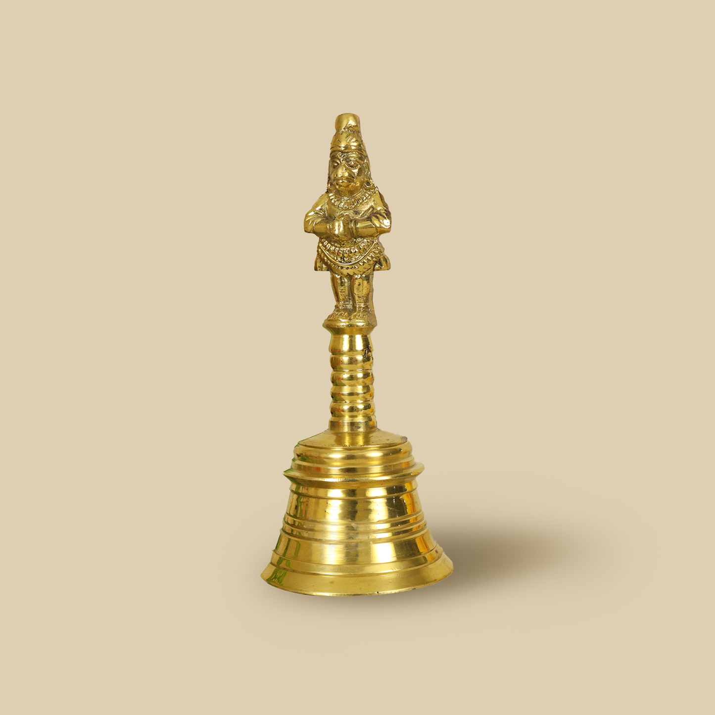 Brass Golden Premium Hanuman Bell
